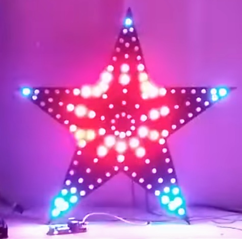 Hướng dẫn làm LED ngôi sao dùng LED Full