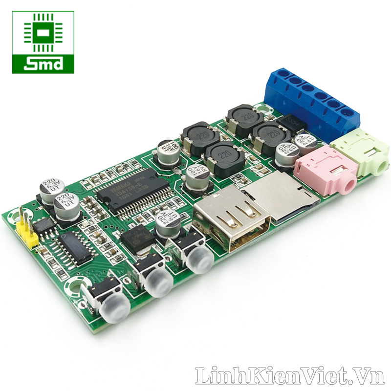 Module ClassD 2x15W có USB/TF
