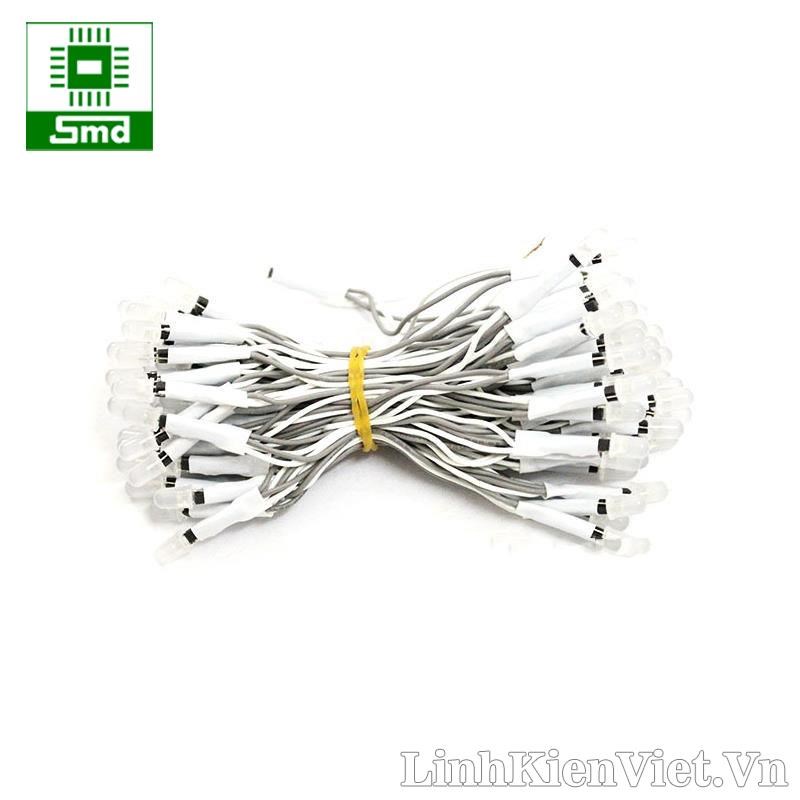 Led liền dây phi 5 màu trắng