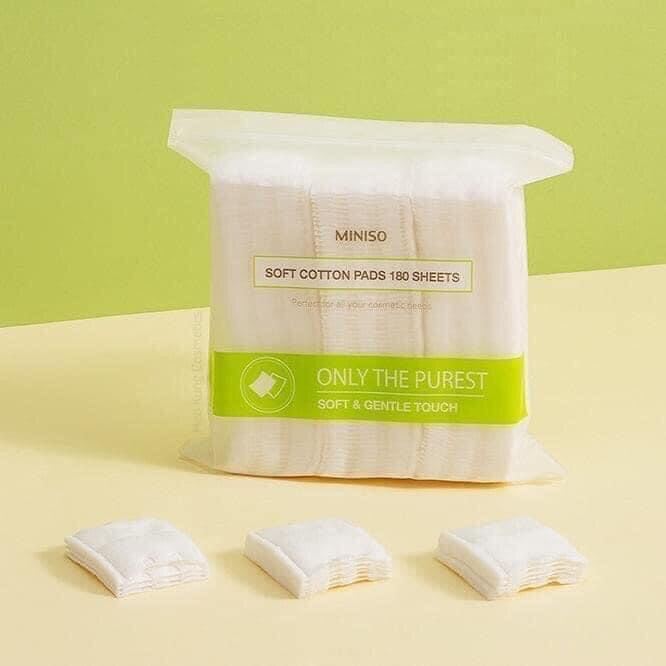 Bông tẩy trang MINISO 180pcs