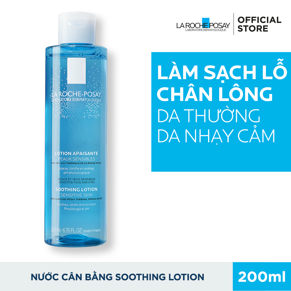 Nước Cân Bằng Dành Cho Da Nhạy Cảm La Roche-Posay Soothing Lotion Sensitive Skin 200ml