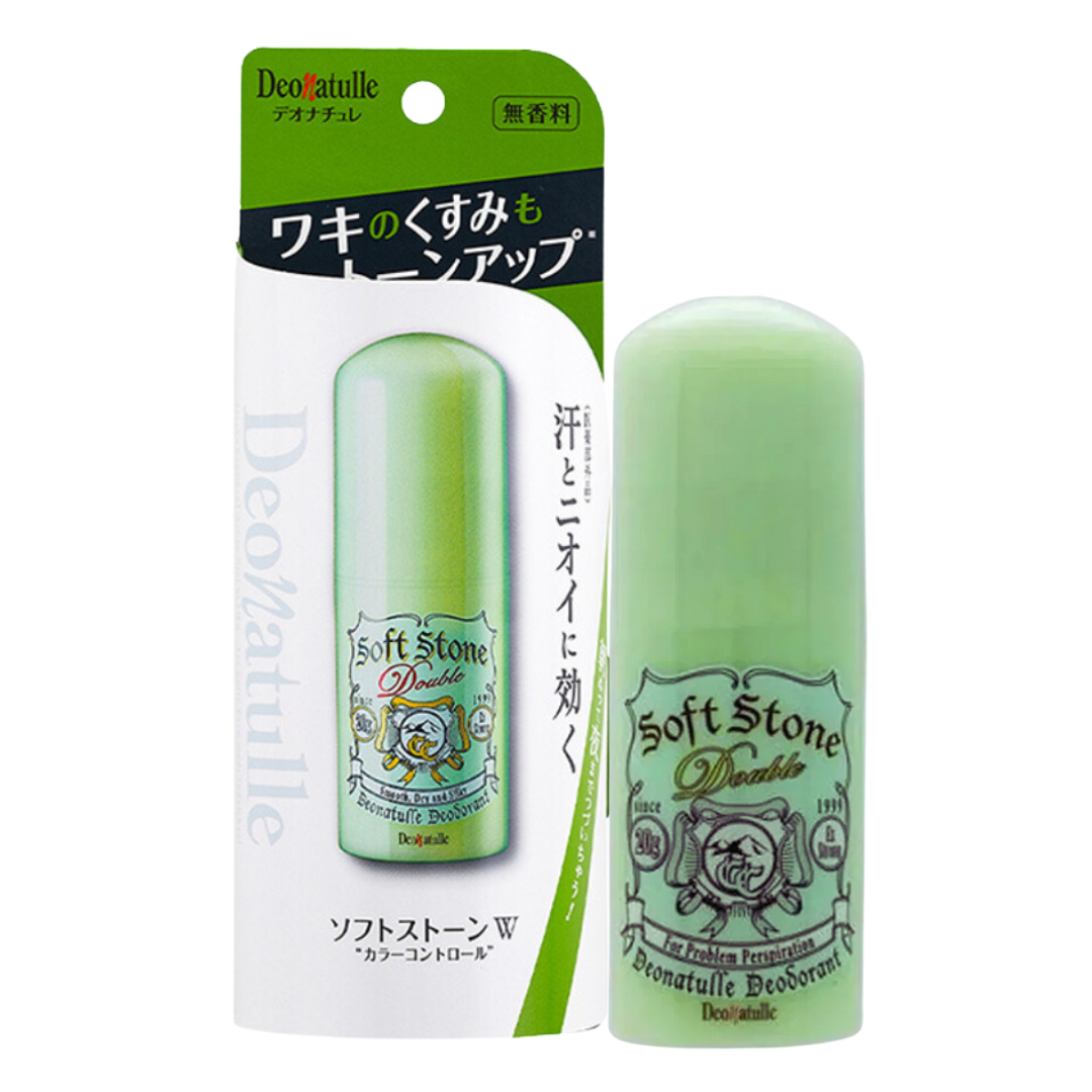 Lăn Khử Mùi Đá Khoáng Sáng Da Deonatulle Soft Stone 20g (Xanh lá)