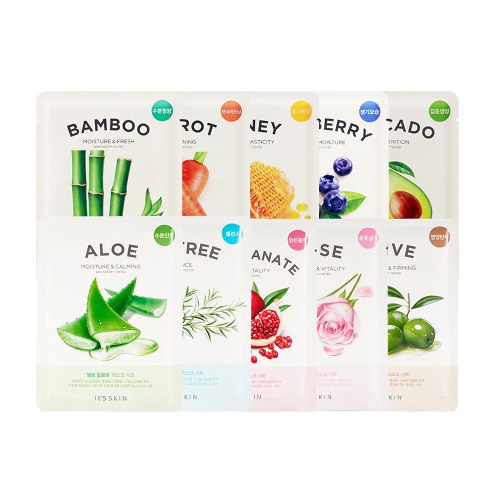 Mặt Nạ Miếng Chăm Sóc Da Chiết Xuất Thiên Nhiên It's Skin 18g