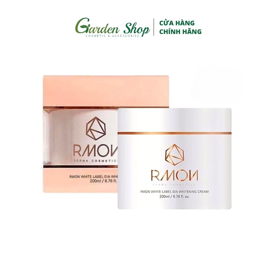 Kem Dưỡng Trắng Tế Bào Gốc Body Rmon White Label Dia Whitening Cream 200ml