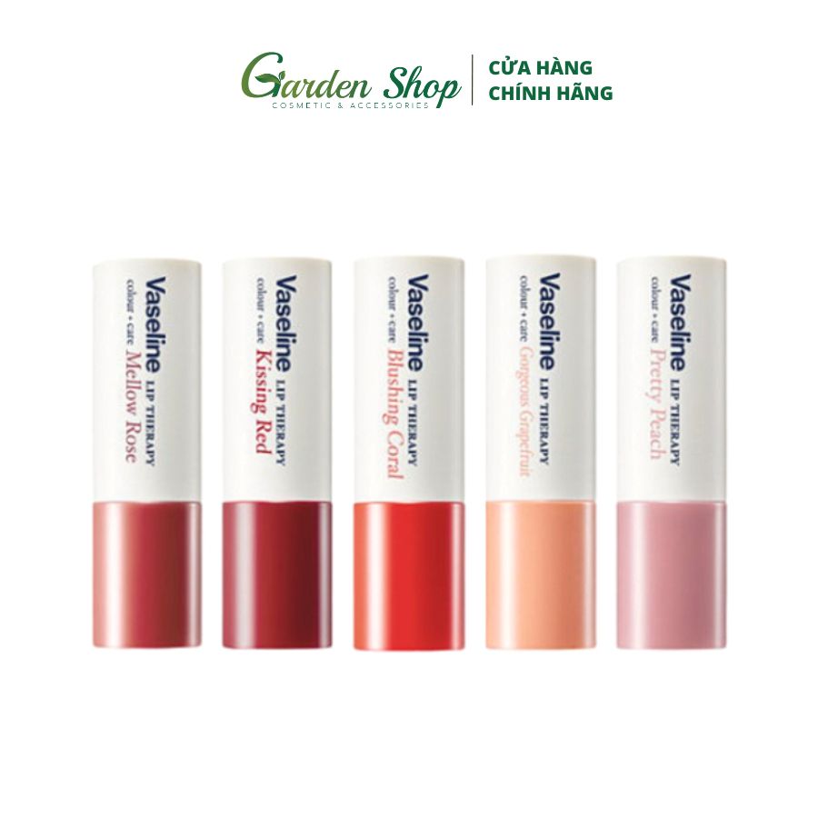 Son Dưỡng Môi Có Màu Vaseline Colour +Care Kissing 4.2g