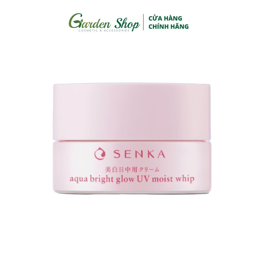 Kem Dưỡng Trắng Da, Giảm Thâm Nám Ban Ngày Senka White Beauty Glow UV Cream SPF 25+/ PA++ 50g