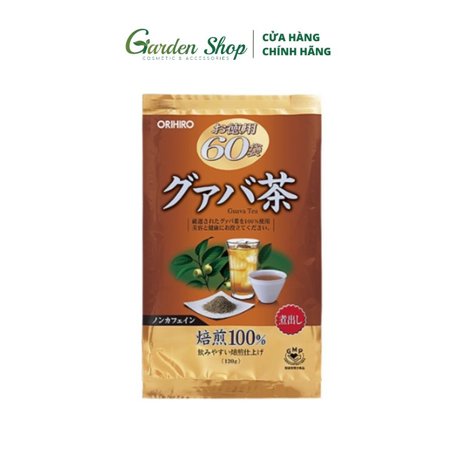 Trà Giảm Cân Vị Ổi Orihiro Guava Tea Nhật Bản 60 Gói