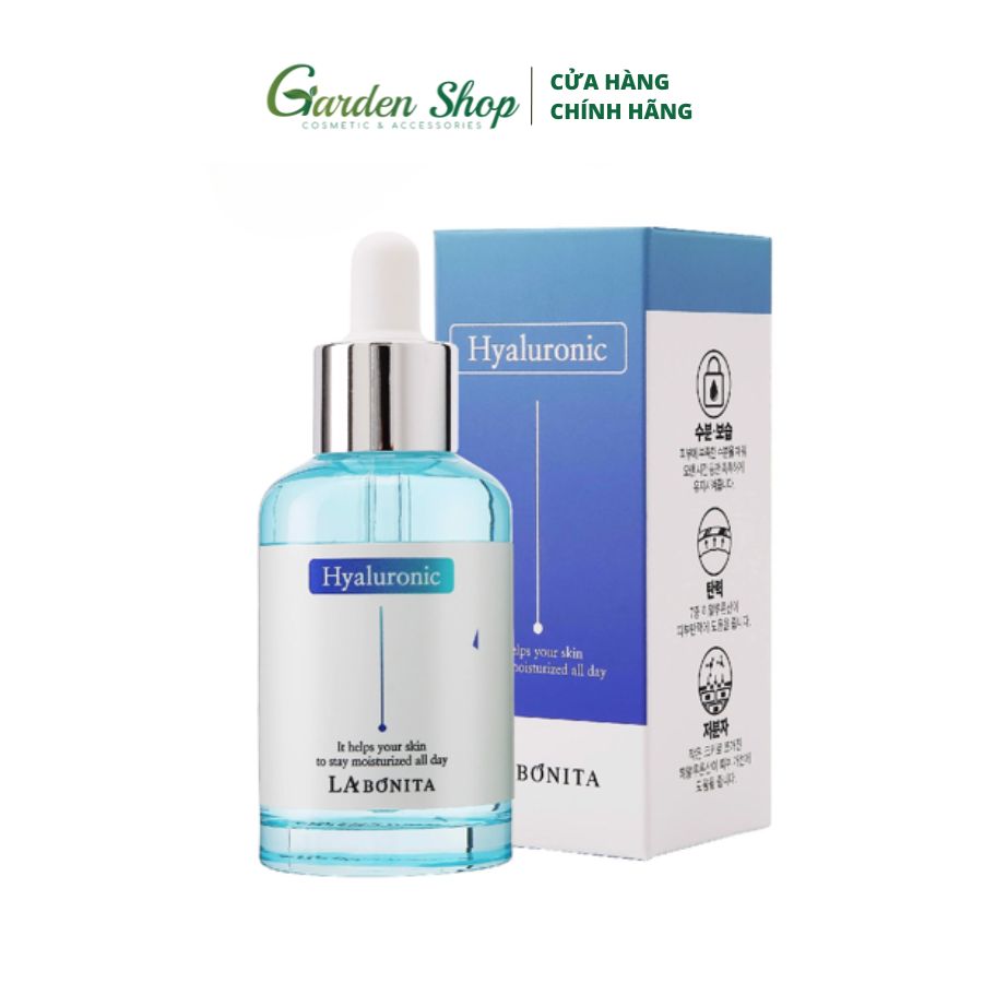 Tinh Chất Dưỡng Ẩm Sáng Da & Tăng Độ Đàn Hồi Da La Bonita Vital Hyaluronic Acid Serum 50ml
