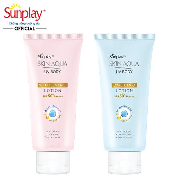 Kem Chống Nắng Dưỡng Thể Trắng Mịn Skin Aqua Uv Body Lotion SPF50+/PA++++ 150g