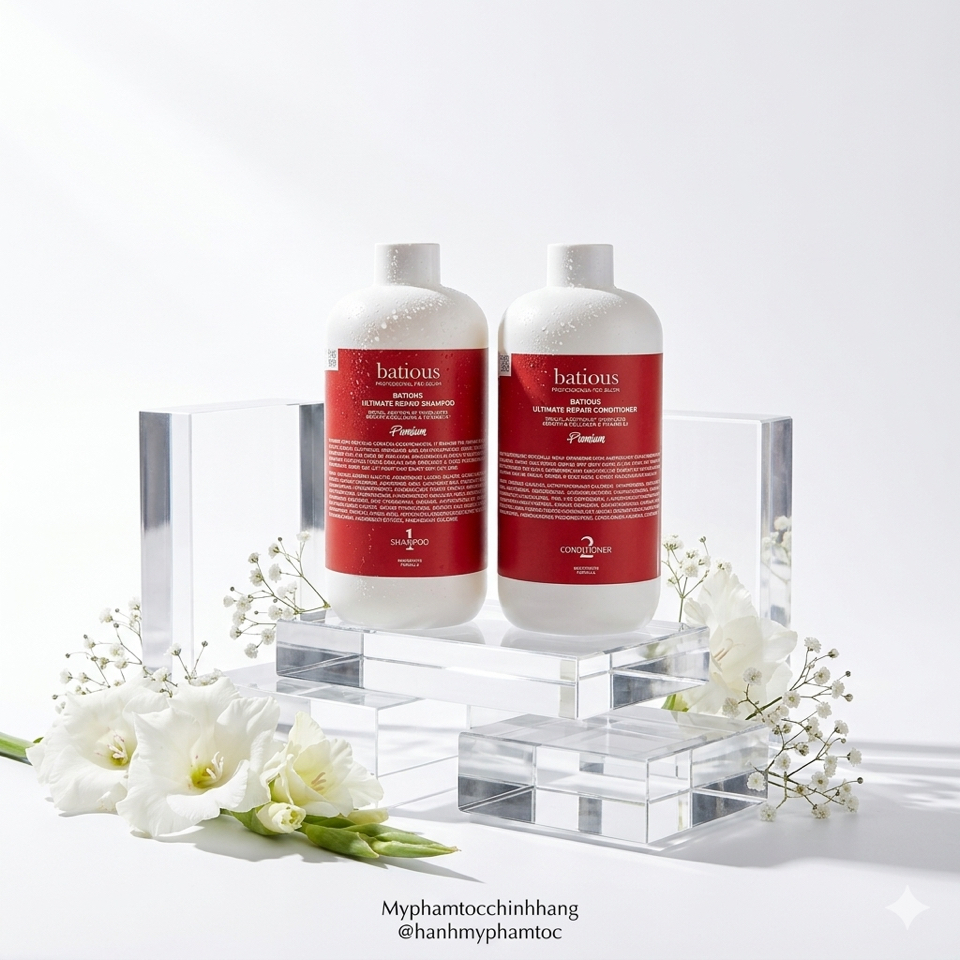 Dầu gội xả Batious Professional 500ml 960ml