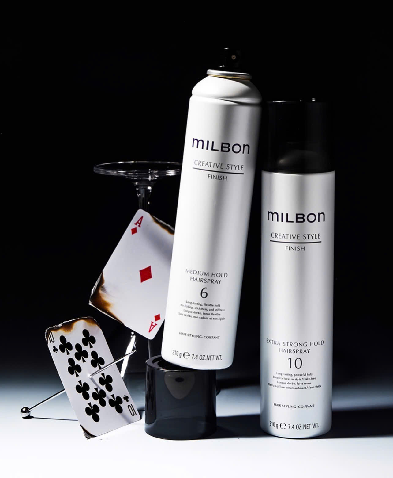 Milbon Global Style Finish 10 300ml | Gôm Xịt Tóc Giữ Nếp Siêu Mạnh