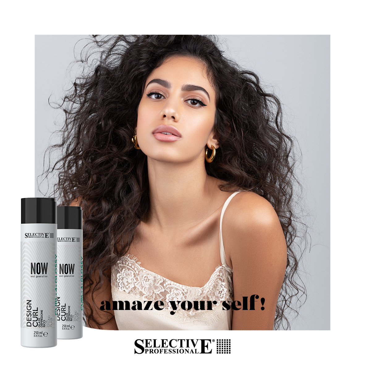 Gel tạo kiểu dành cho tóc xoăn Selective Design Curl (Selective Professional Design Curl Sculpting Gel) 250ml