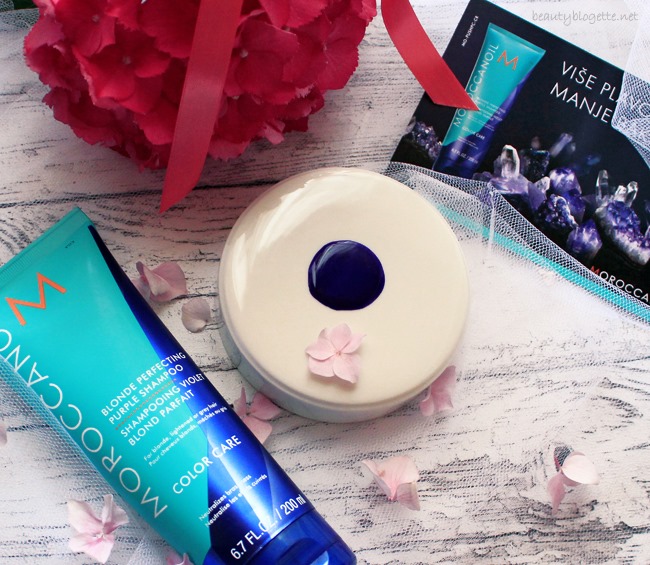 Dầu Gội & Dầu Xả Moroccanoil Tím Khử Ánh Vàng (Moroccanoil Blonde Perfecting Purple Shampoo &