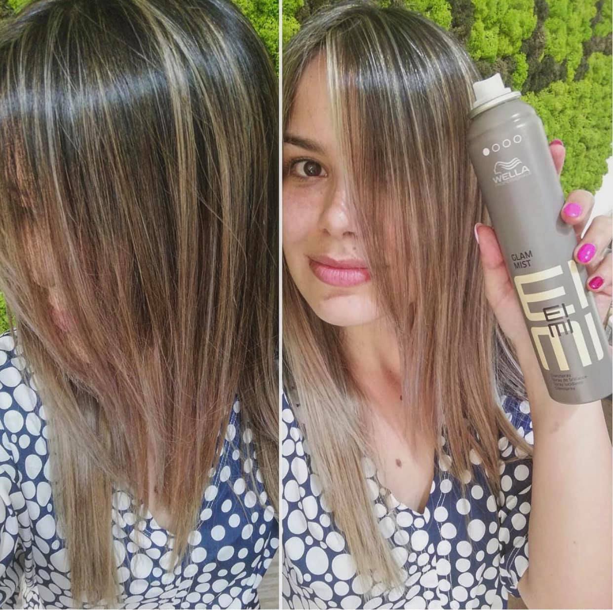 Xịt dưỡng bóng tóc Wella Professionals EIMI Glam Mist Shine Spray 200ml