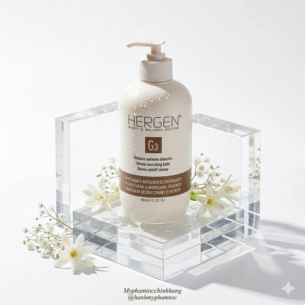 DẦU GỘI, DẦU HẤP BES HERGEN GOLD LINE G1, G2 400ML - 1000ML