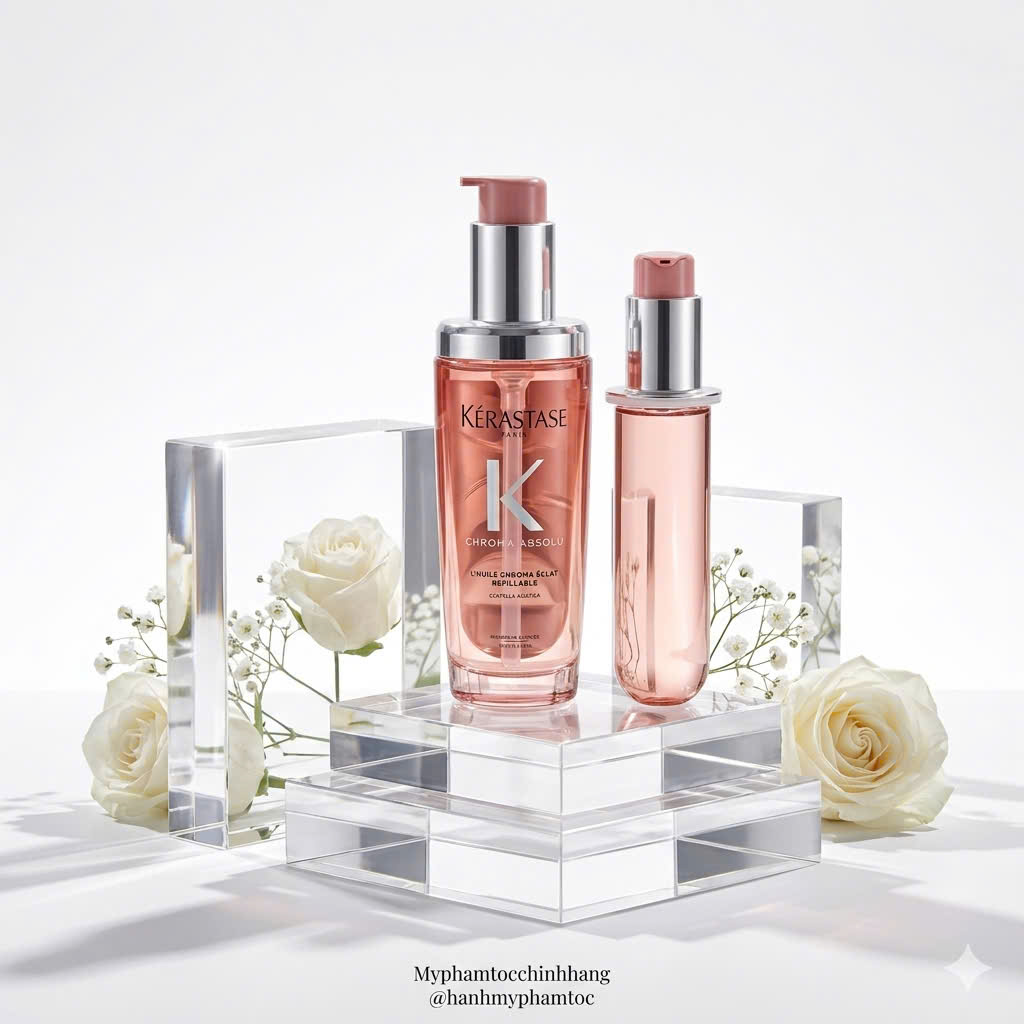 TINH DẦU KERASTASE CHROMA ABSOLU DƯỠNG MÀU 75ML