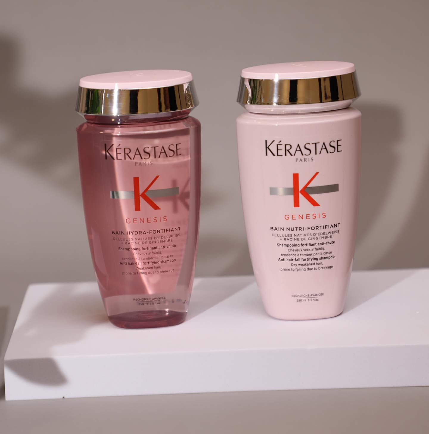 Dầu gội và dầu xả Kérastase Genesis phục hồi sợi tóc yếu, giảm đứt gãy thân tóc