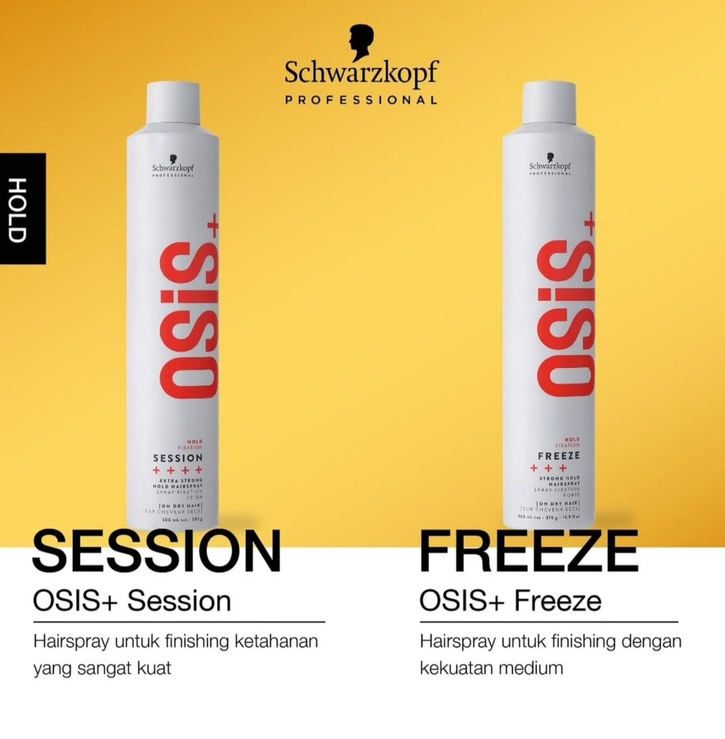 MẪU 2024 KEO (GÔM) XỊT GIỮ KIỂU TÓC RẤT CỨNG OSIS+ SỐ 3 SESSION 300ML