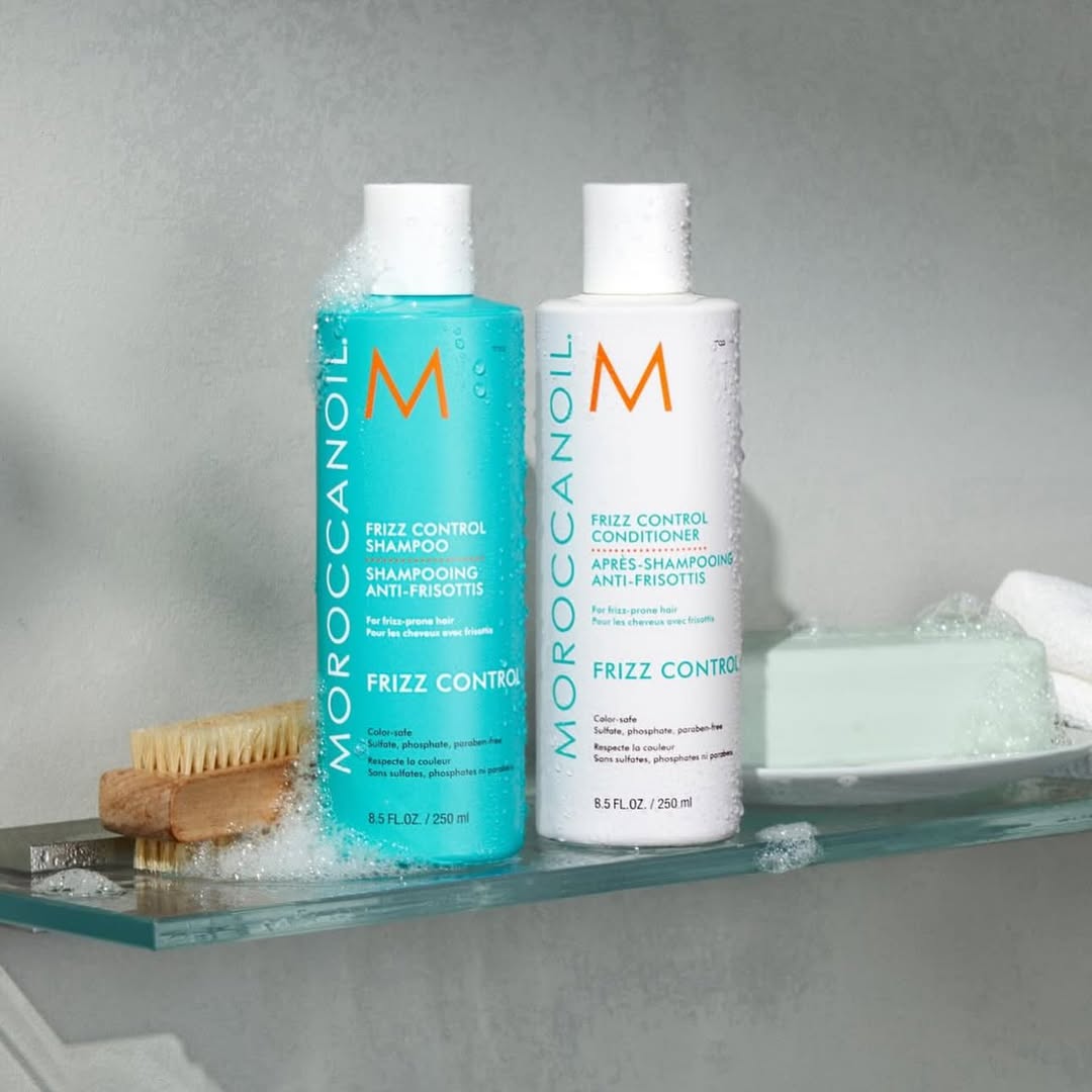 Dầu Gội, Dầu Xả Moroccanoil Suôn Mượt Kiểm Soát Xù Frizz Control Shampoo, Conditioner