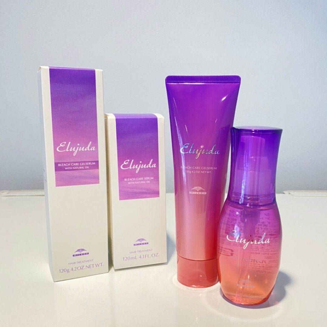 Dầu dưỡng Milbon Elujuda cho tóc tẩy bleach care serum 120ml