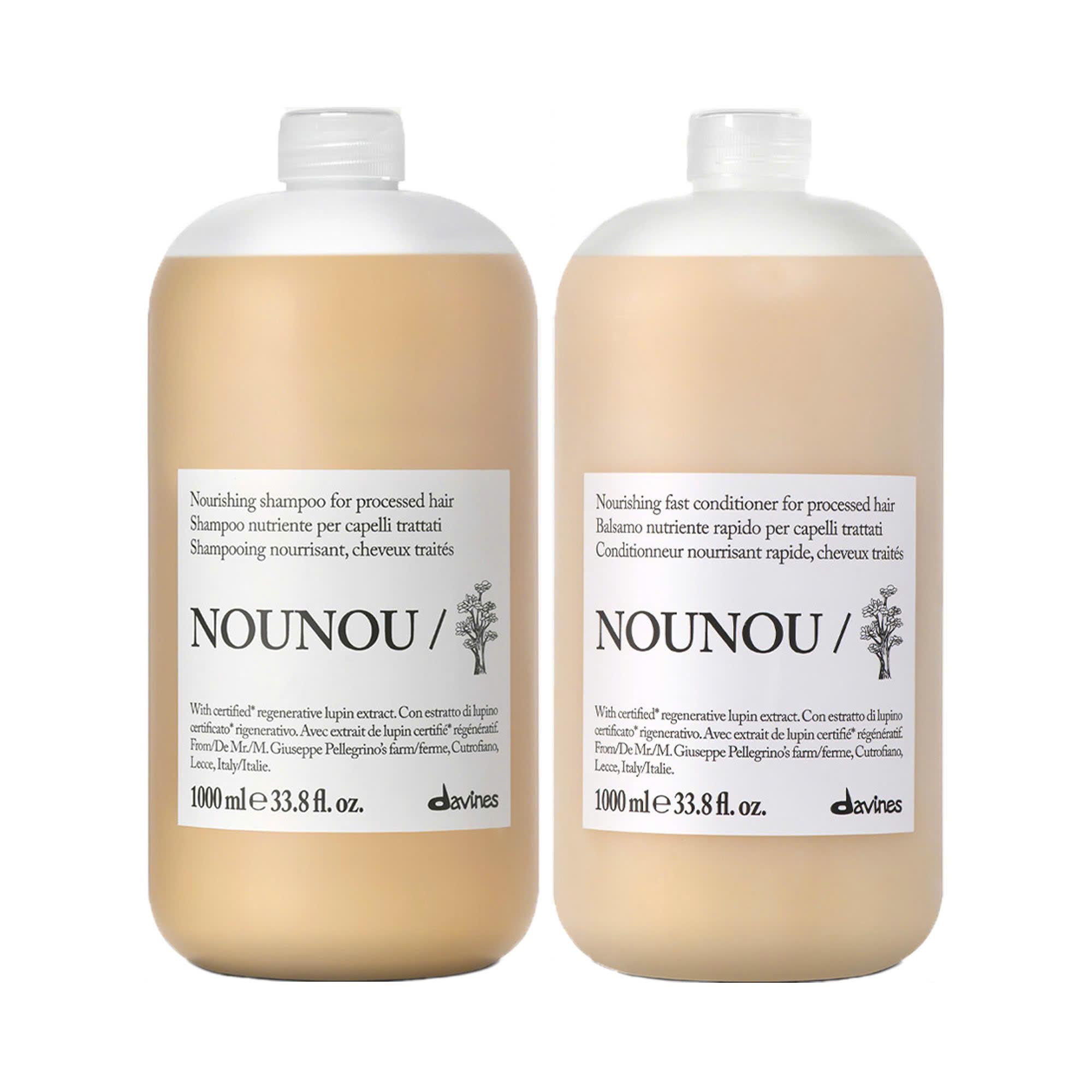 Bộ sản phẩm DAVINES NOUNOU gồm dầu gội, dầu xả và hấp – được thiết kế đặc biệt cho tóc nhuộm, tẩy, tóc khô yếu cần phục hồi sâu
