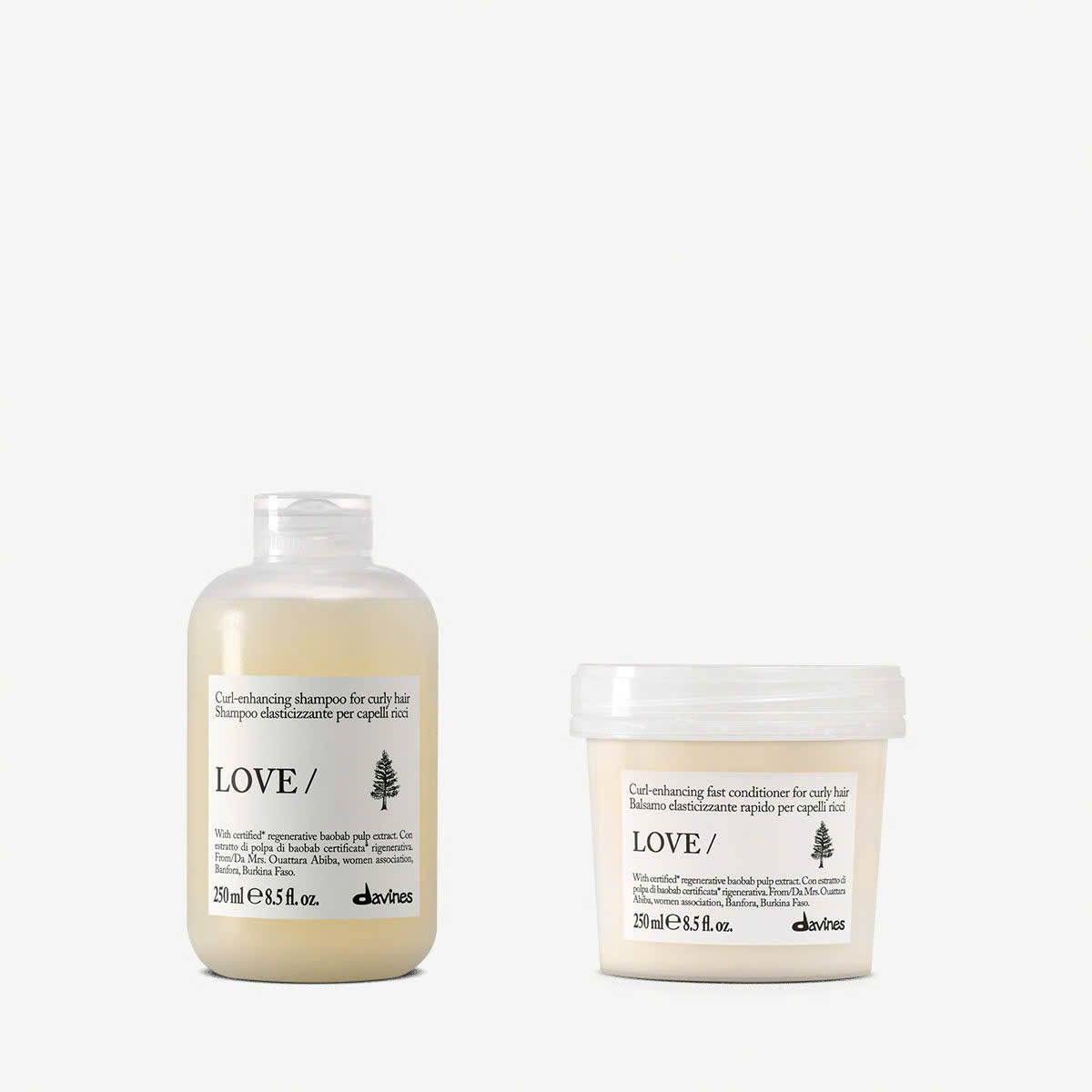 Dầu gội – dầu xả- Ủ cho tóc uốn xoăn Davines  Essential Haircare LOVE CURL