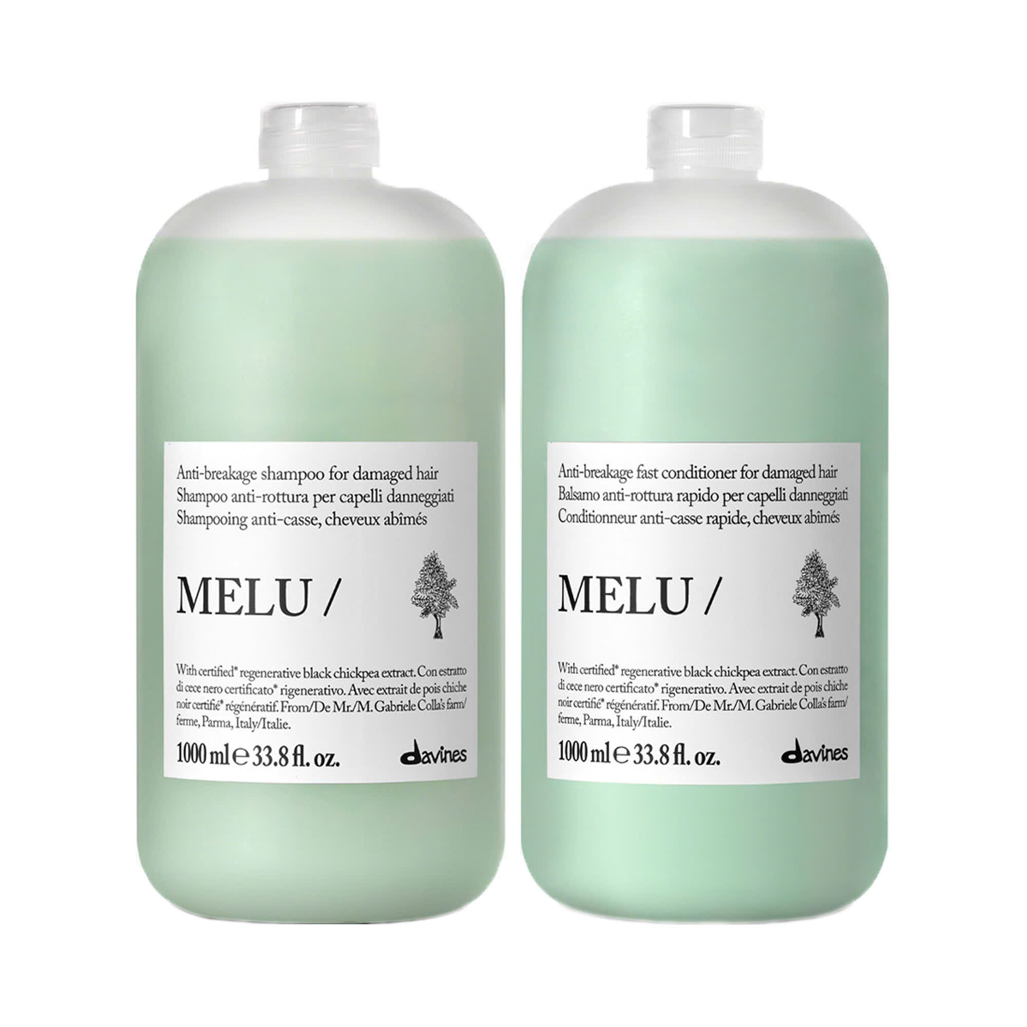 Dầu gội- Dầu xả Davines MELU giảm đứt gãy chẻ ngọn, dưỡng tóc chắc khoẻ 250ml