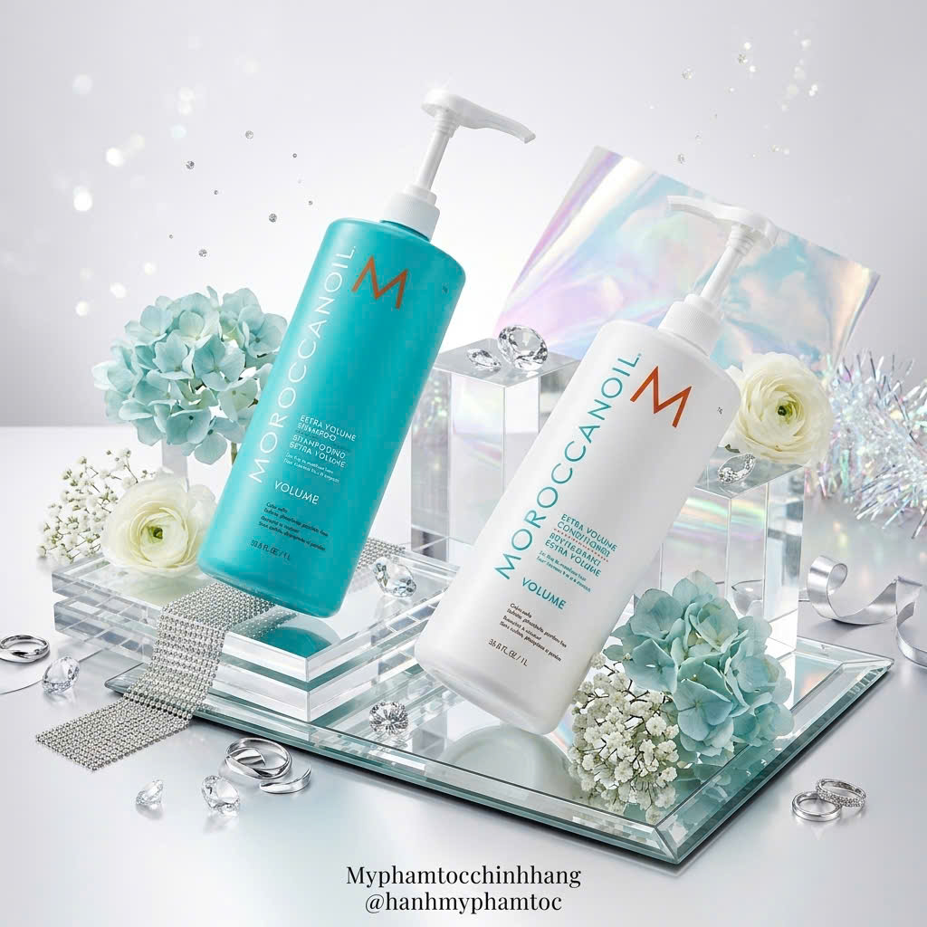 Dầu Gội & Dầu Xả Tăng Phồng Moroccanoil Extra Volume 250ml/ 500ml/ 1000ml