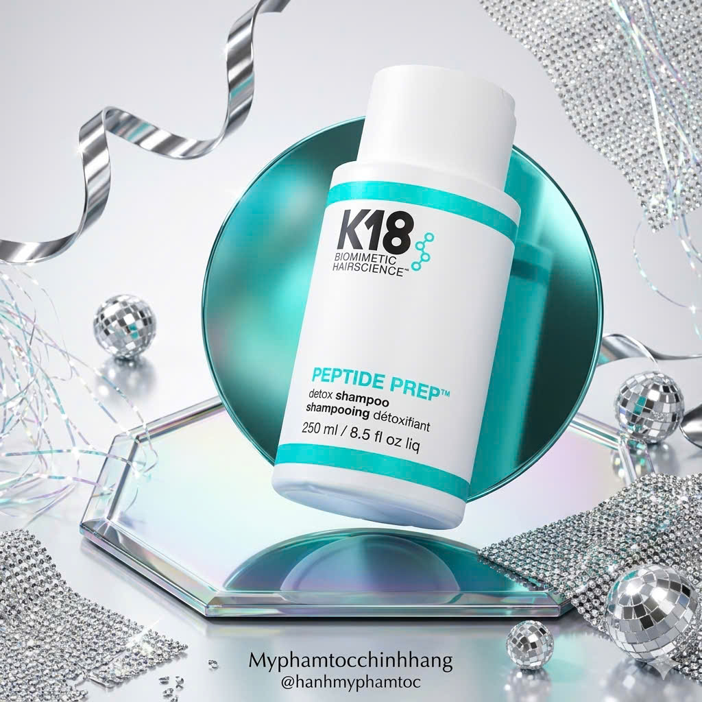 Gội K18 Detox - K18 Biomicmetic Peptide Prep Detox Shampoo 250ML- 930ML