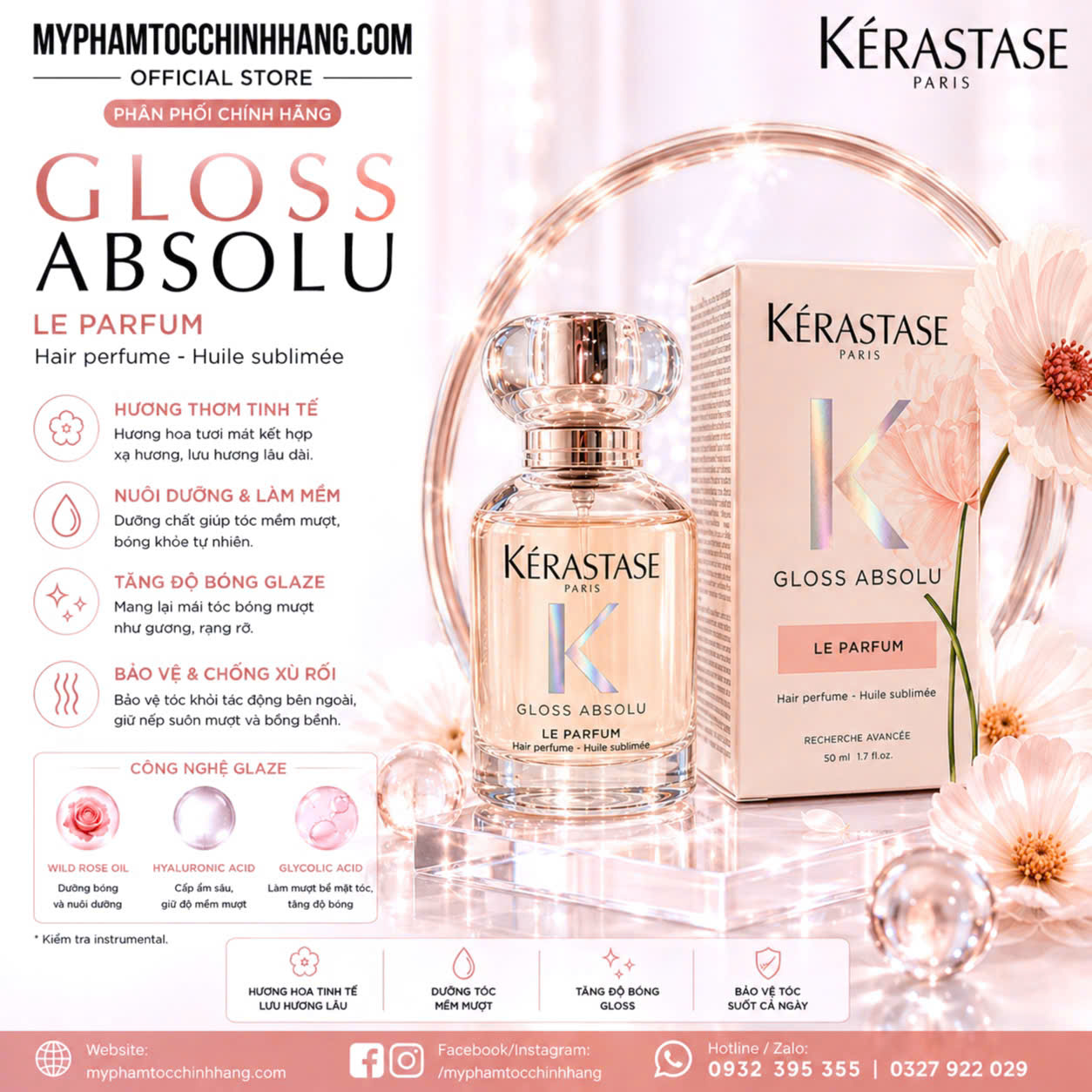 Nước hoa tóc Kérastase Gloss Absolu Le Parfum 30ml