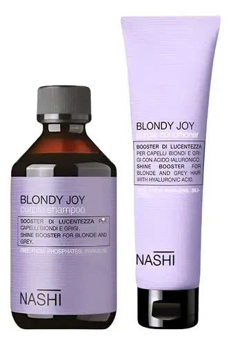 DẦU GỘI XẢ TÍM KHỬ ÁNH VÀNG NASHI  BLONDY JOY 250ML -  150ML/ 1000ml