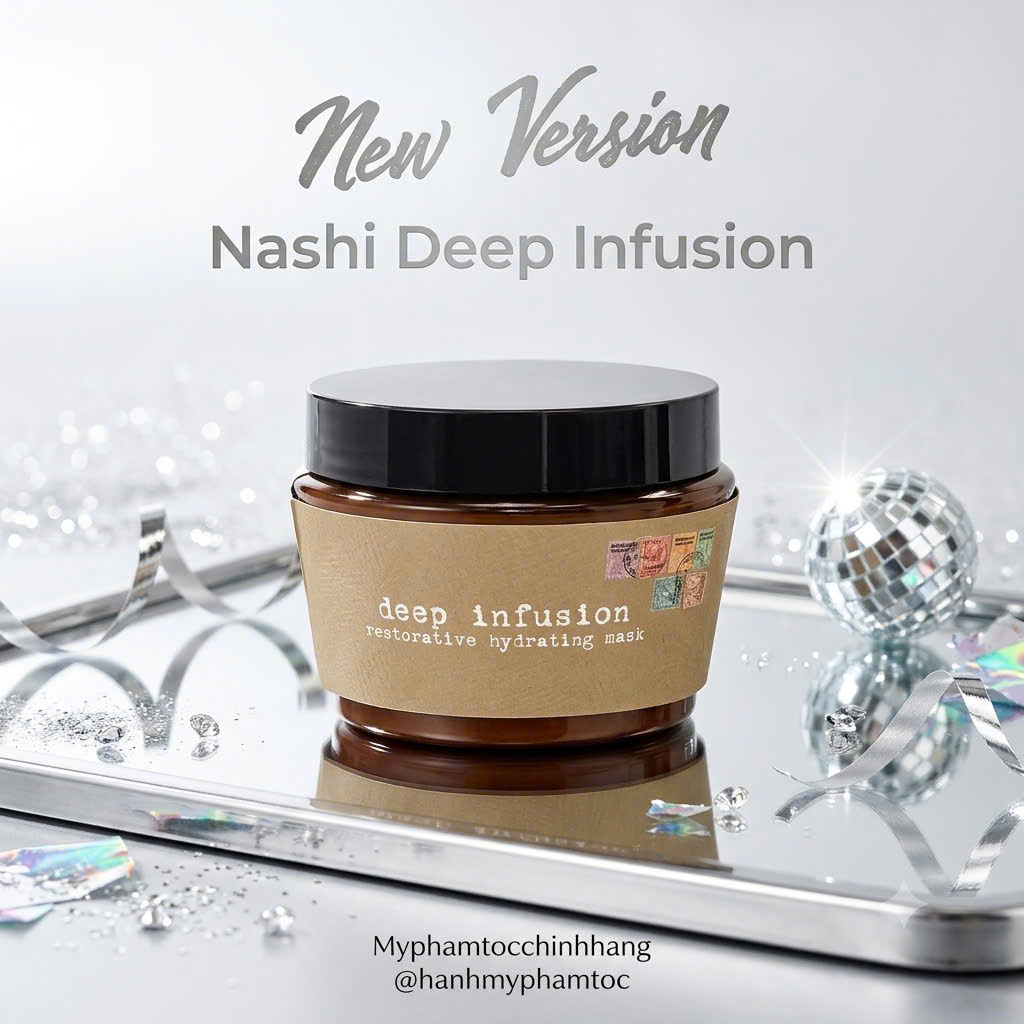 Dầu hấp phục hồi sâu Nashi Argan Deep Infusion 250ml 500ml ( mẫu mới 2026)