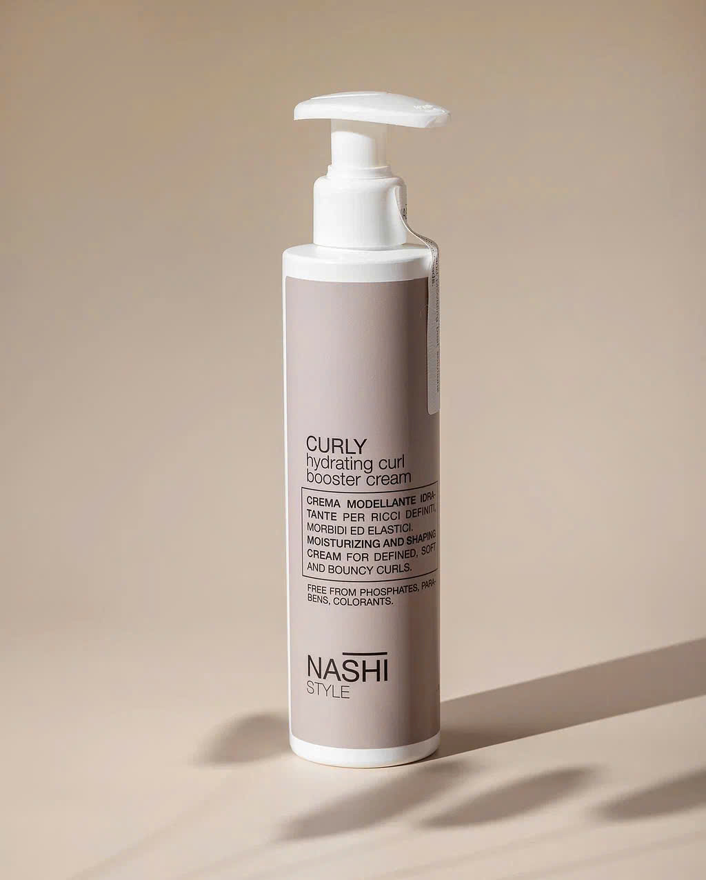 Kem dưỡng tăng ẩm cho tóc xoăn Nashi Curly  Hydrating Booster Cream 150ml