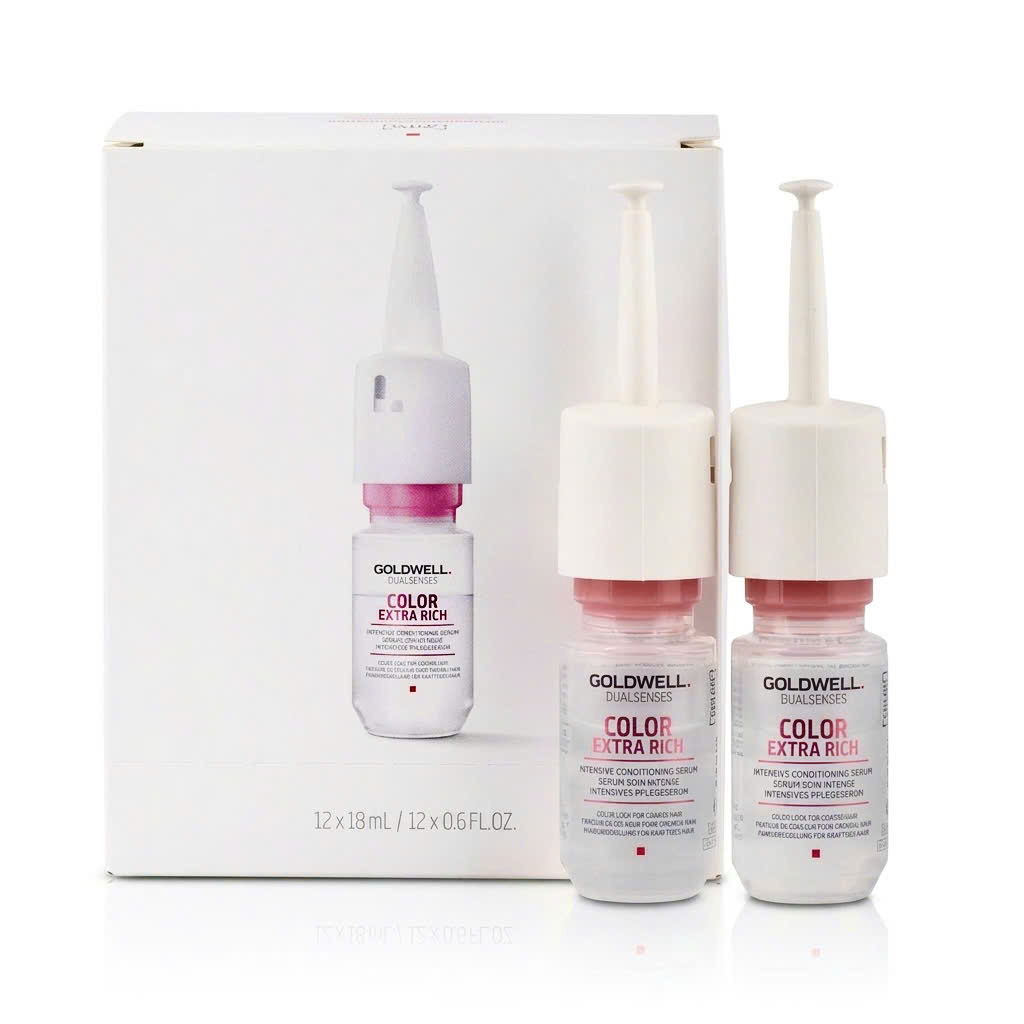 Huyết thanh dưỡng tóc chuyên sâu Goldwell Dualsenses Rich Repair 18ml (Goldwell Dualsenses Rich Repair Intensive Conditioning Serum)