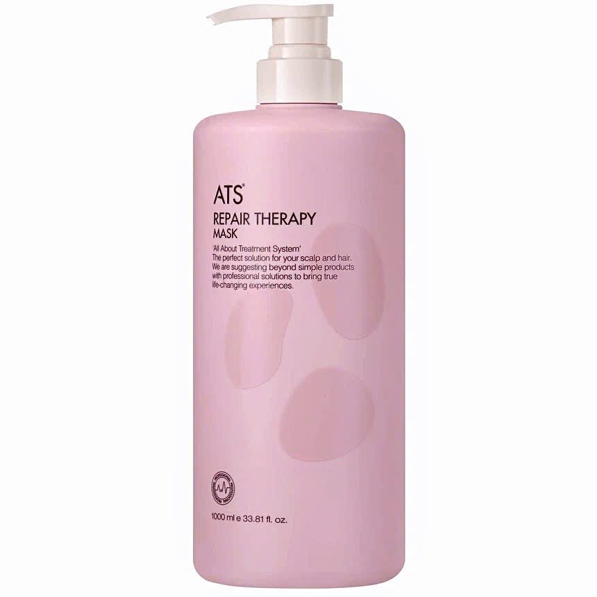 Dầu gội phục hồi tóc uốn ATS + xả phục hồi tóc uốn ATS (ATS Perm Repair Shampoo + ATS Perm Repair Treatment (Mask)