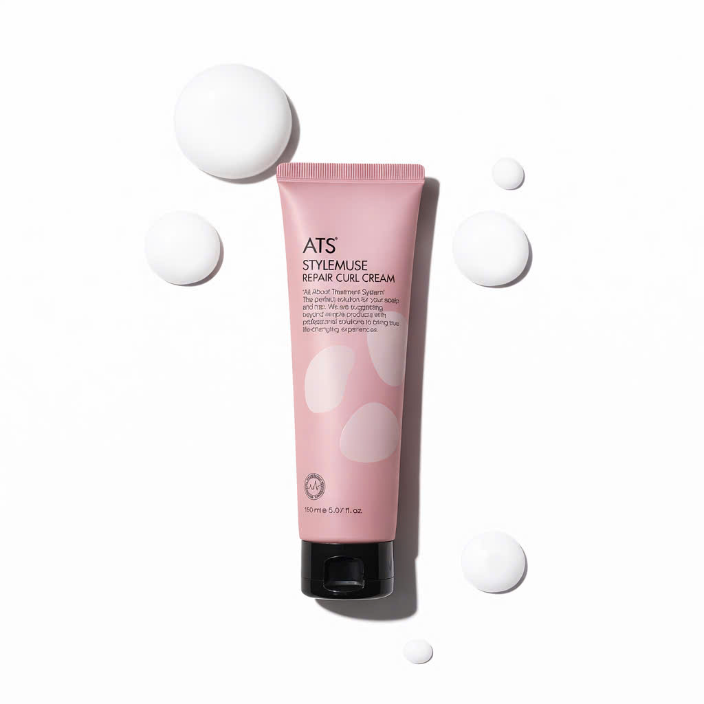 Kem tạo kiểu dành cho tóc xoăn ATS Stylemuse Repair Curl Cream 150ml