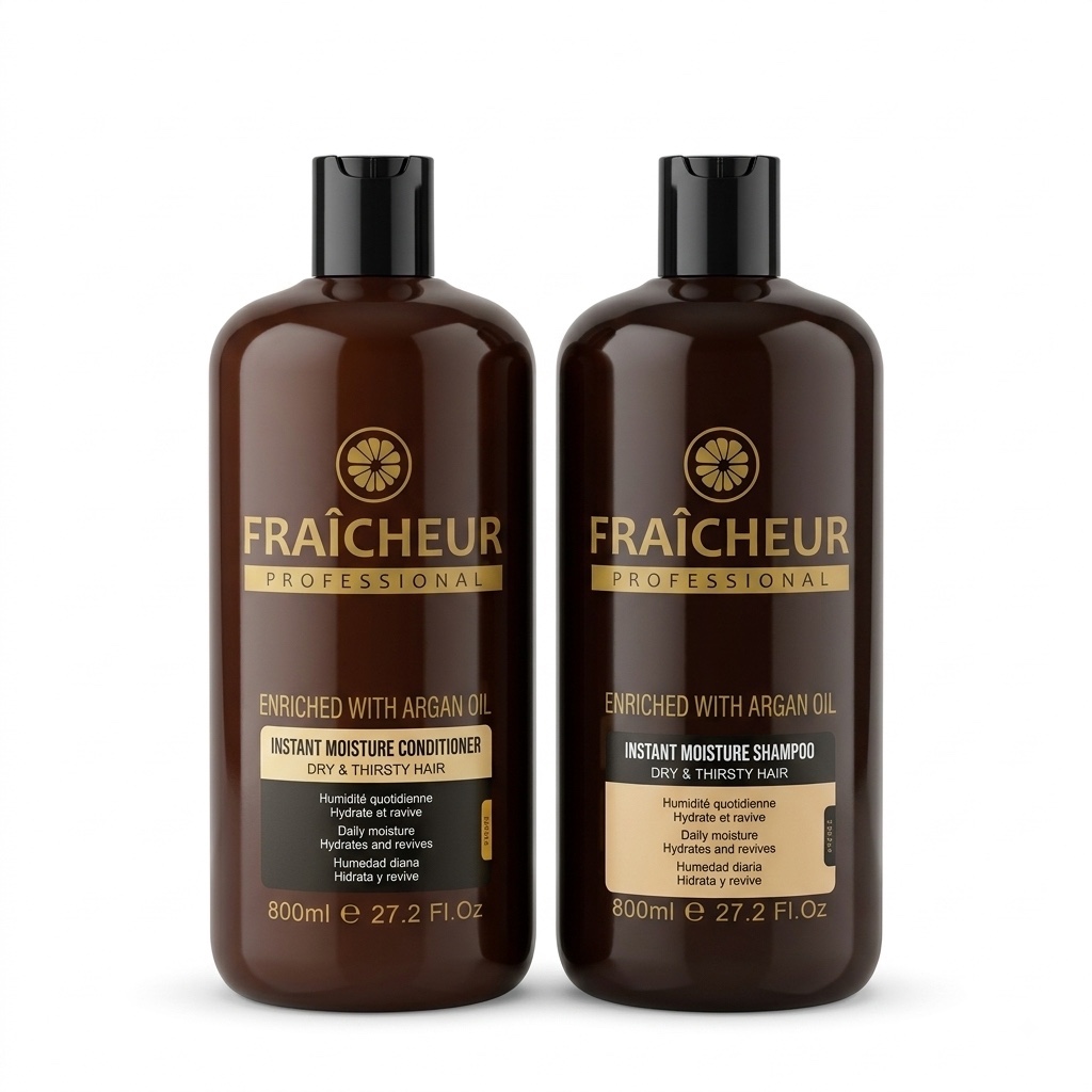 Bộ Dầu Gội Xả Dưỡng Ẩm Phục Hồi Fraicheur Instant Moisture 500ml - 800ml