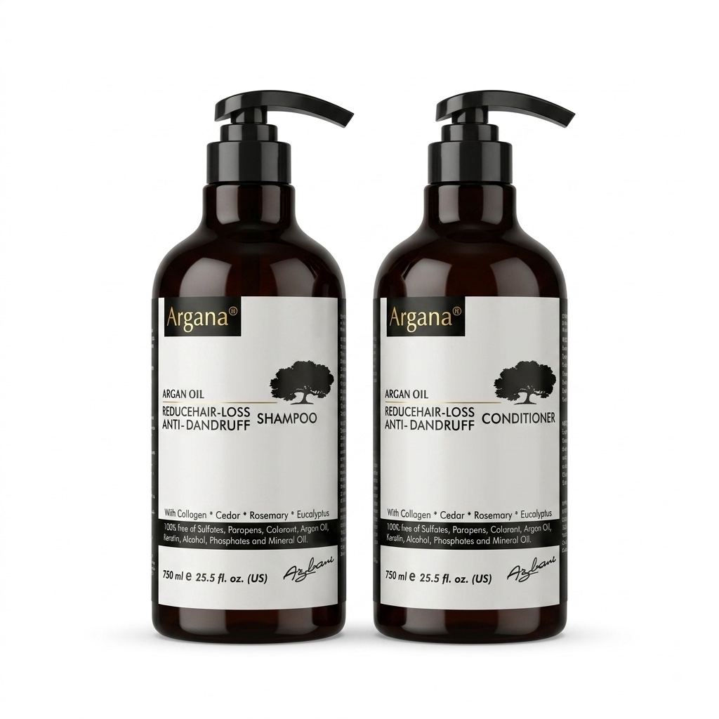 Dầu gội xả ARGANA phục hồi tóc và trị gàu Anti-Dandruff & Repair 500ml/ 750ml