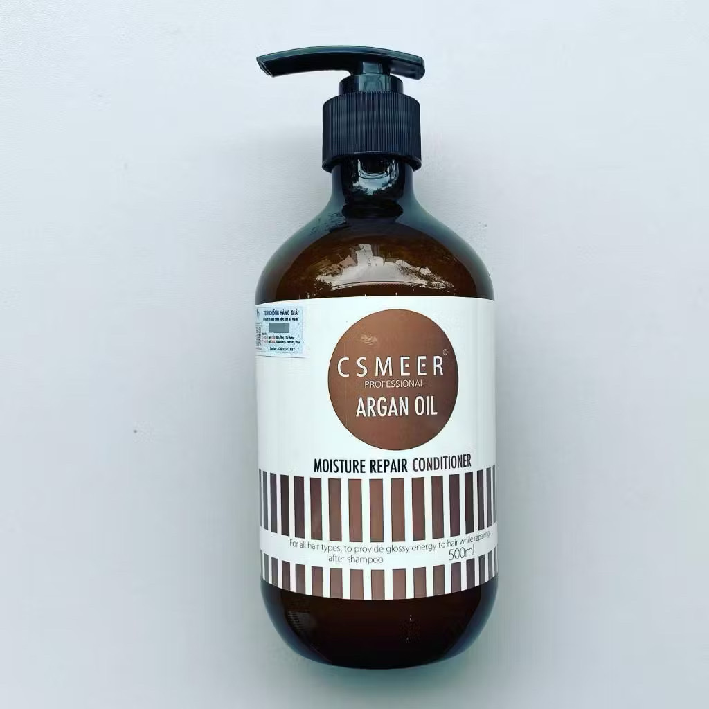 Cặp Dầu Gội Xả Phục Hồi Hư Tổn CSMEER Argan Oil Hydra Nourishing Shampoo & Conditioner 500ml 750ml