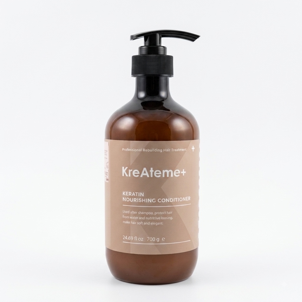 Bộ dầu gội xả dưỡng tóc KreAteme+(KreAteme+ Keratin Nourishing Shampoo & Conditioner) 750ml