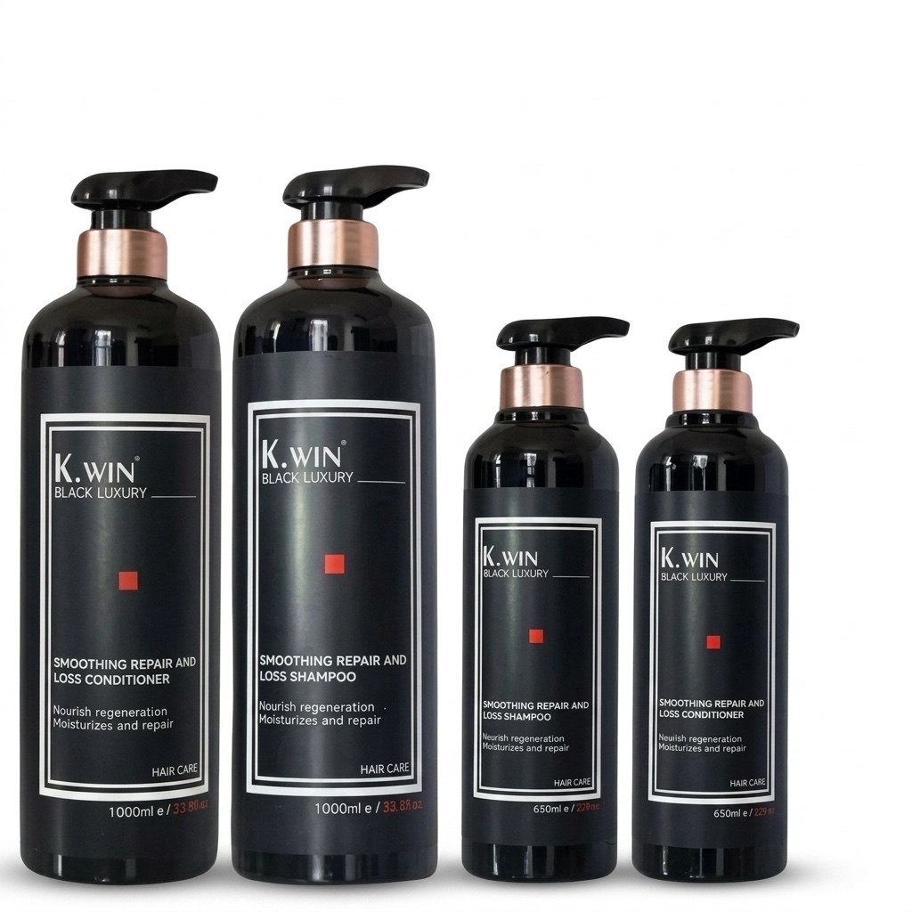 Bộ Dầu Gội Xả Kwin Luxury Black Shampoo & Conditioner