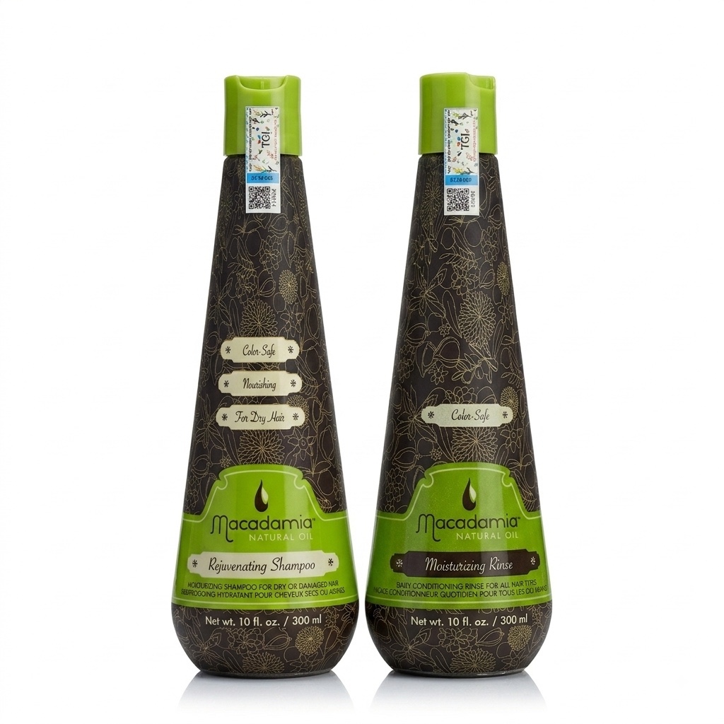 Bộ dầu gội xả trẻ hóa tóc Macadamia Natural Oil Rejuvenating Shampoo & Moisturizing Rinse