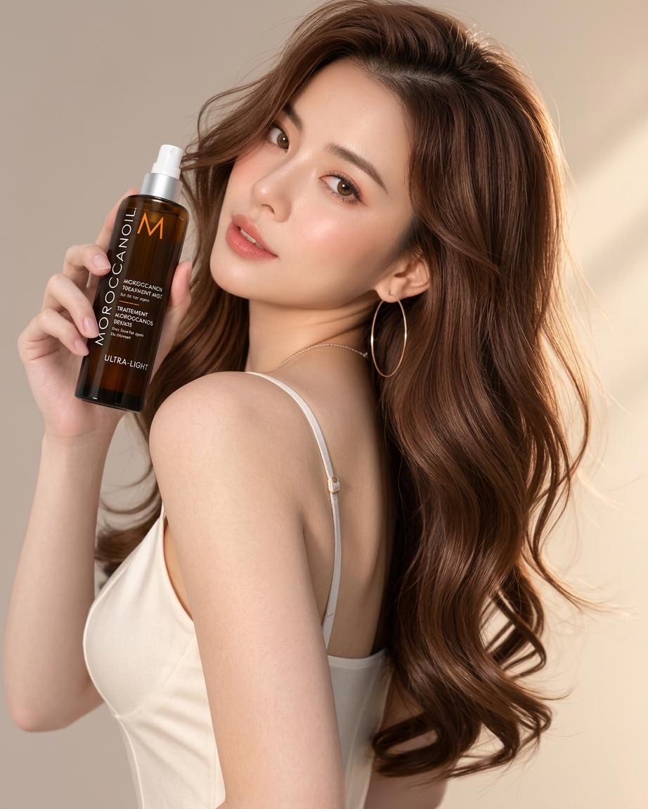 Moroccanoil Treatment Mist Ultra-Light 100ml | Dầu Dưỡng Tóc Dạng Xịt Siêu Nhẹ Không Bết Dính