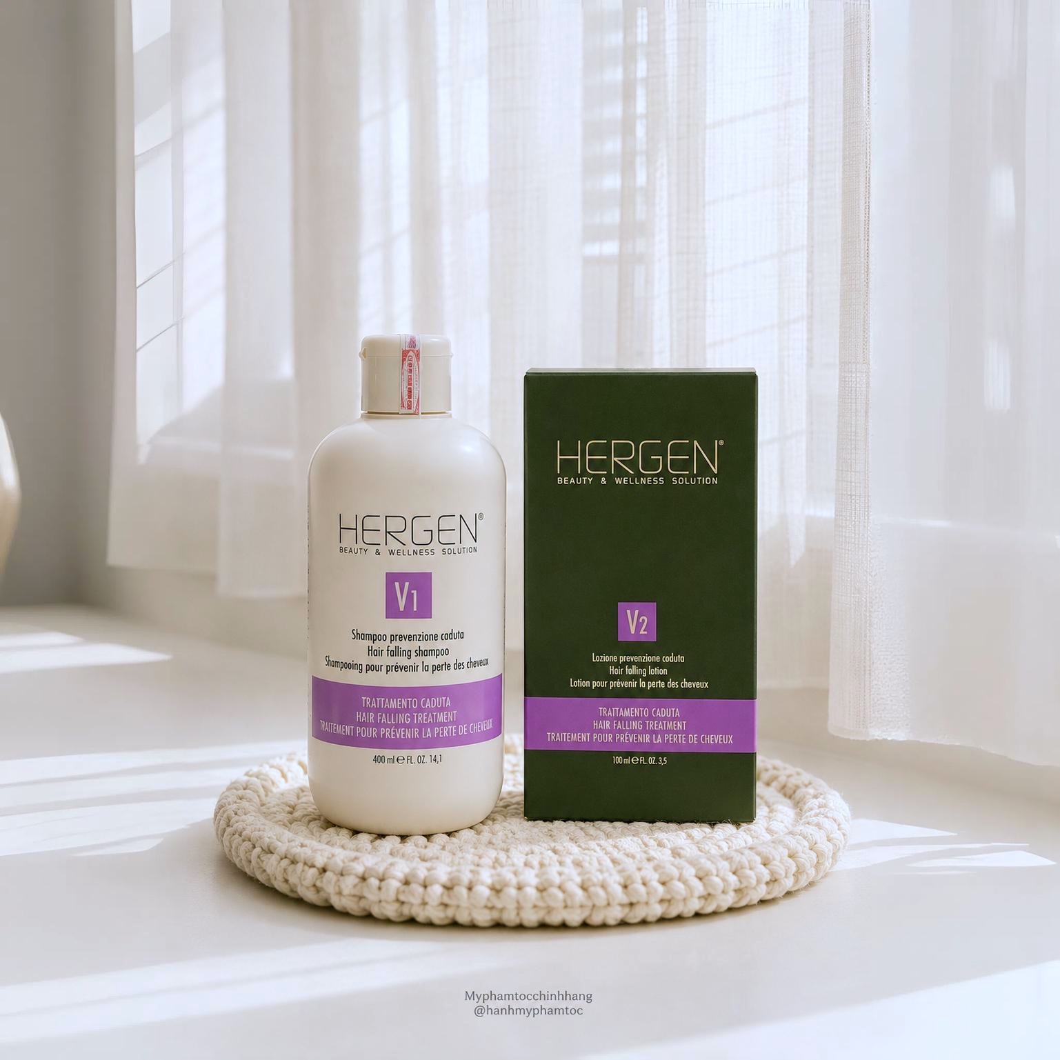 HUYẾT THANH CHỐNG RỤNG KÍCH THÍCH MỌC TÓC BES HERGEN V2 Anti-Hair Loss Lotion 100ML
