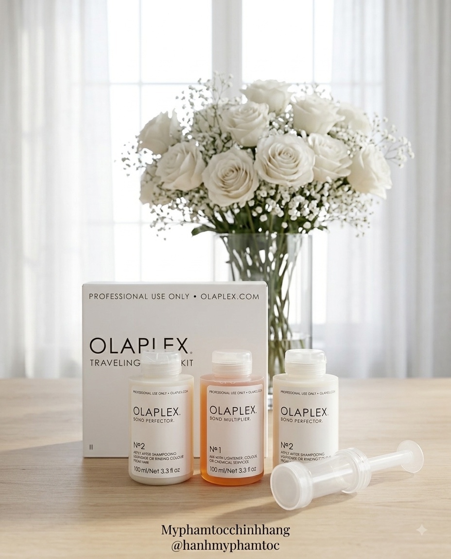 Bộ phục hồi tóc chuyên sâu Olaplex No.1 & No.2 dung tích 525ml SALON KIT