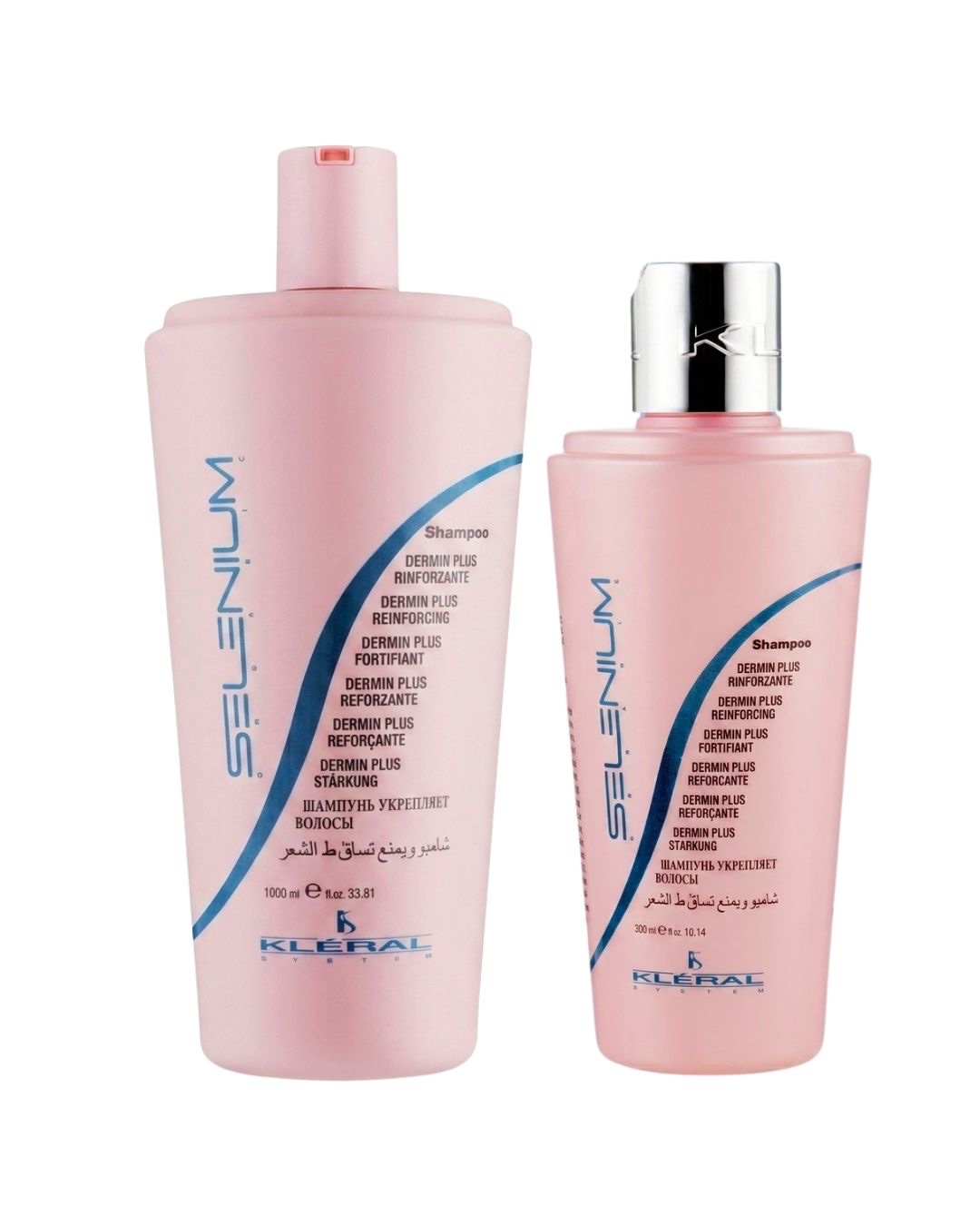 Dầu gội chống rụng tóc KLERAL Dermin Plus Reinforcing Shampoo tăng cường sợi tóc
