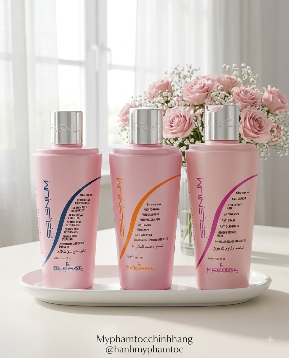 Dầu gội trị gàu KLERAL SYSTEM Anti-Dandruff Shampoo 300ml 1000ml