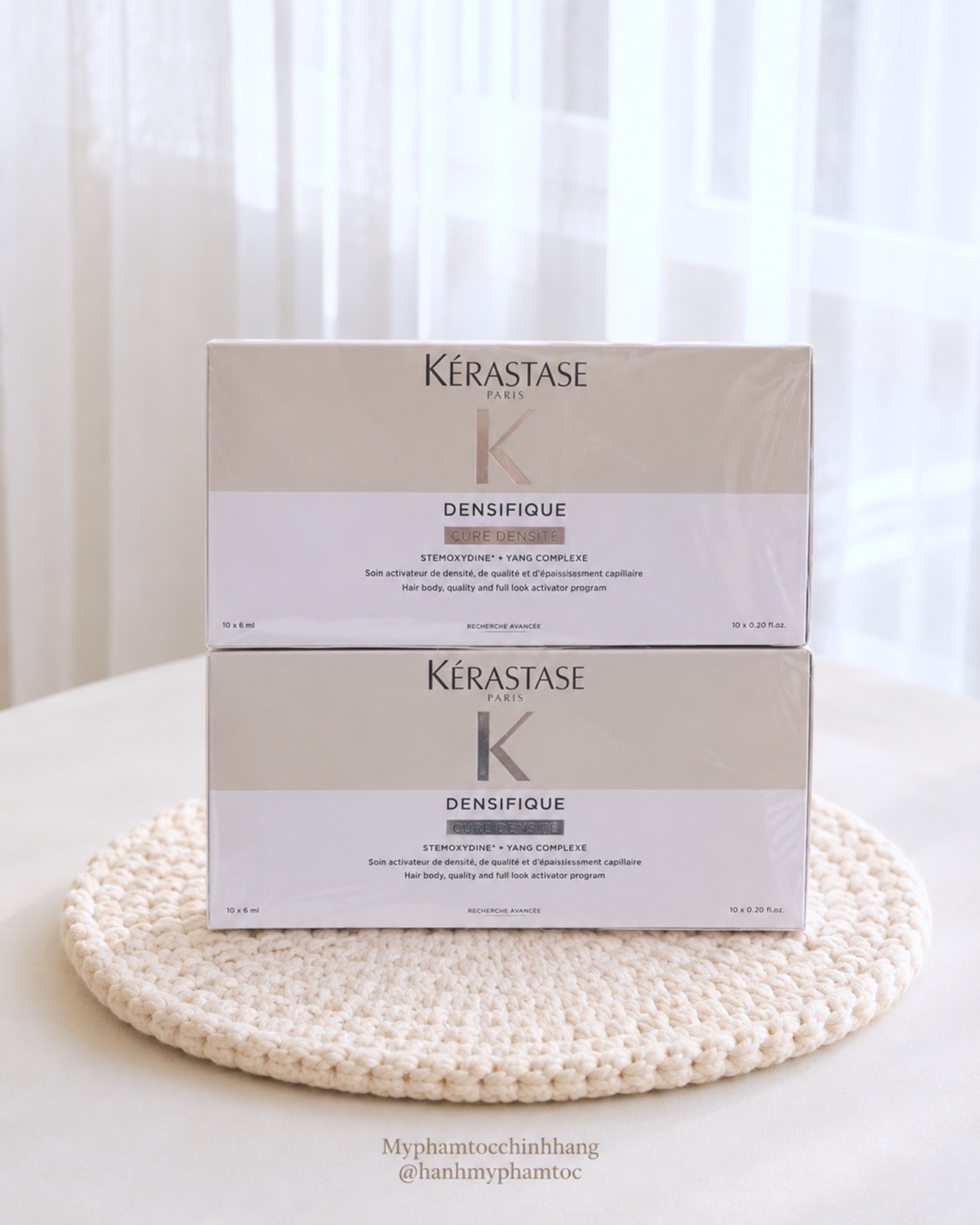 Tinh chất Kérastase Densifique Cure Densité hỗ trợ tăng mật độ tóc, kích mọc tóc 10x 6ml hoặc 42 x6ml