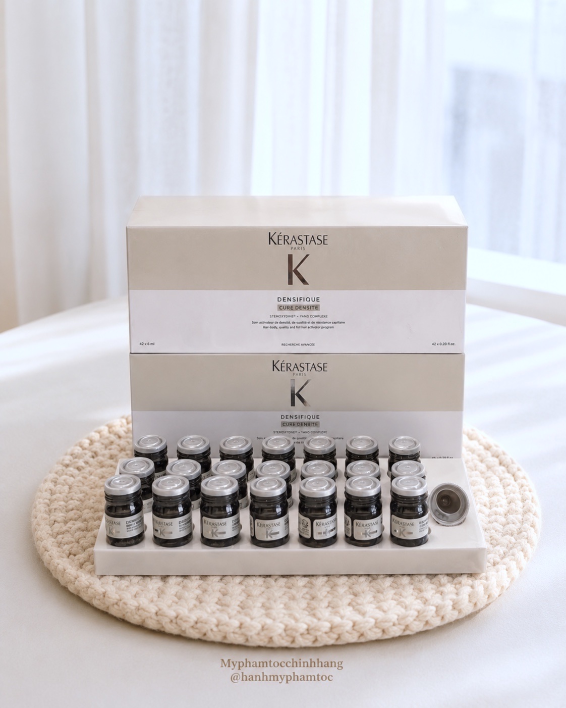 Tinh chất Kérastase Densifique Cure Densité hỗ trợ tăng mật độ tóc, kích mọc tóc 10x 6ml hoặc 42 x6ml