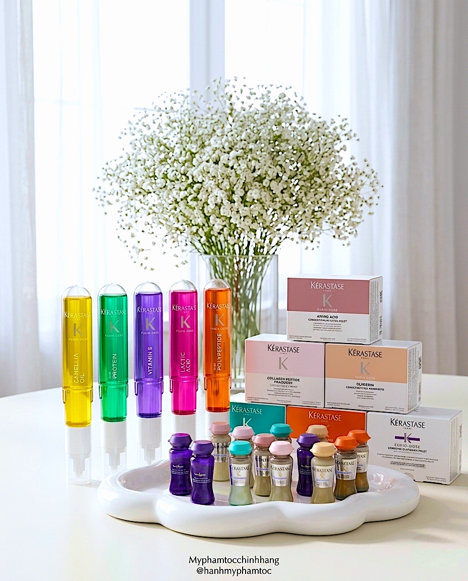 Combo chuyên nghiệp Kérastase Fusio-Dose Concentré +